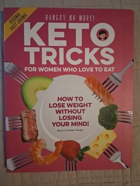 Keto Tricks Cookbook And Personal Daily Journal